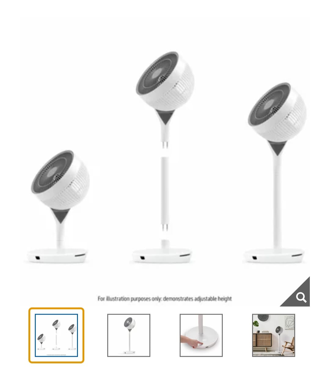 Pedestal/Desk top fan