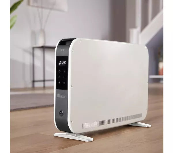 BLACK + DECKER BXCV41014GB Portable Smart Panel Heater - White